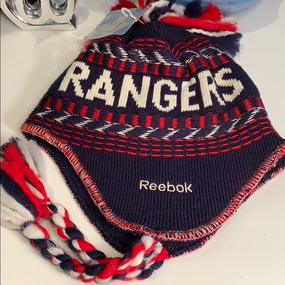 Reebok Other - NHL Winter Classic New York Rangers Ear Flap Hat